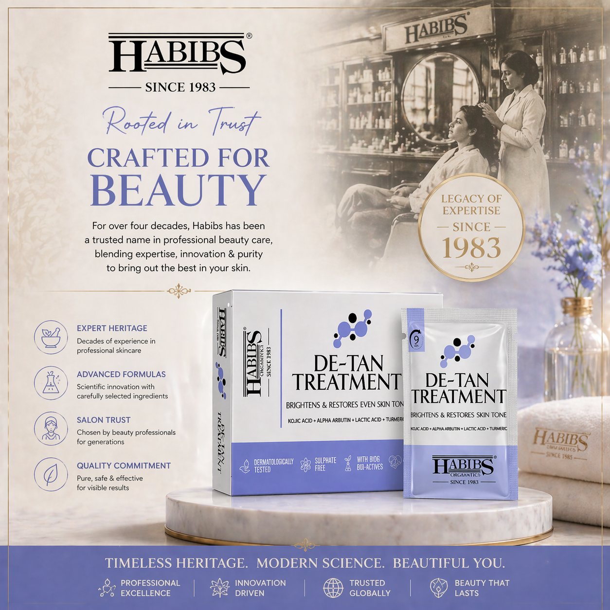 Habibs De-Tan Treatment Kit