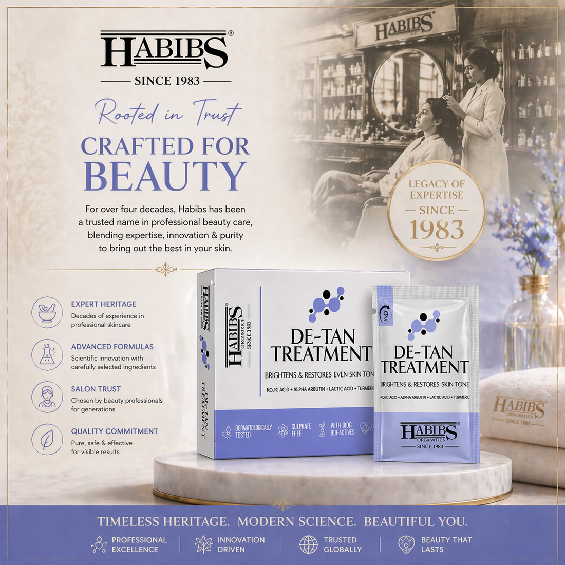 Habibs De-Tan Treatment Kit
