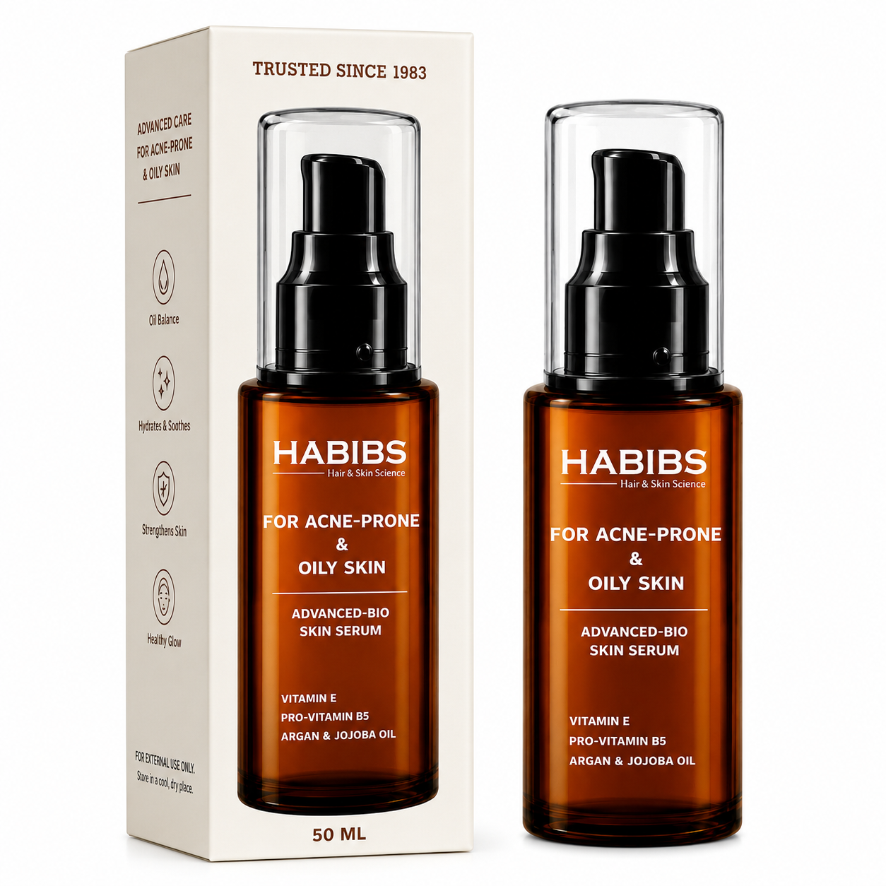 HABIBS Advanced-Bio Skin Serum for Acne-Prone & Oily Skin