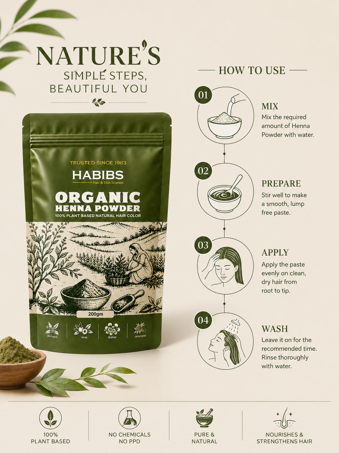Natural Henna 200gm