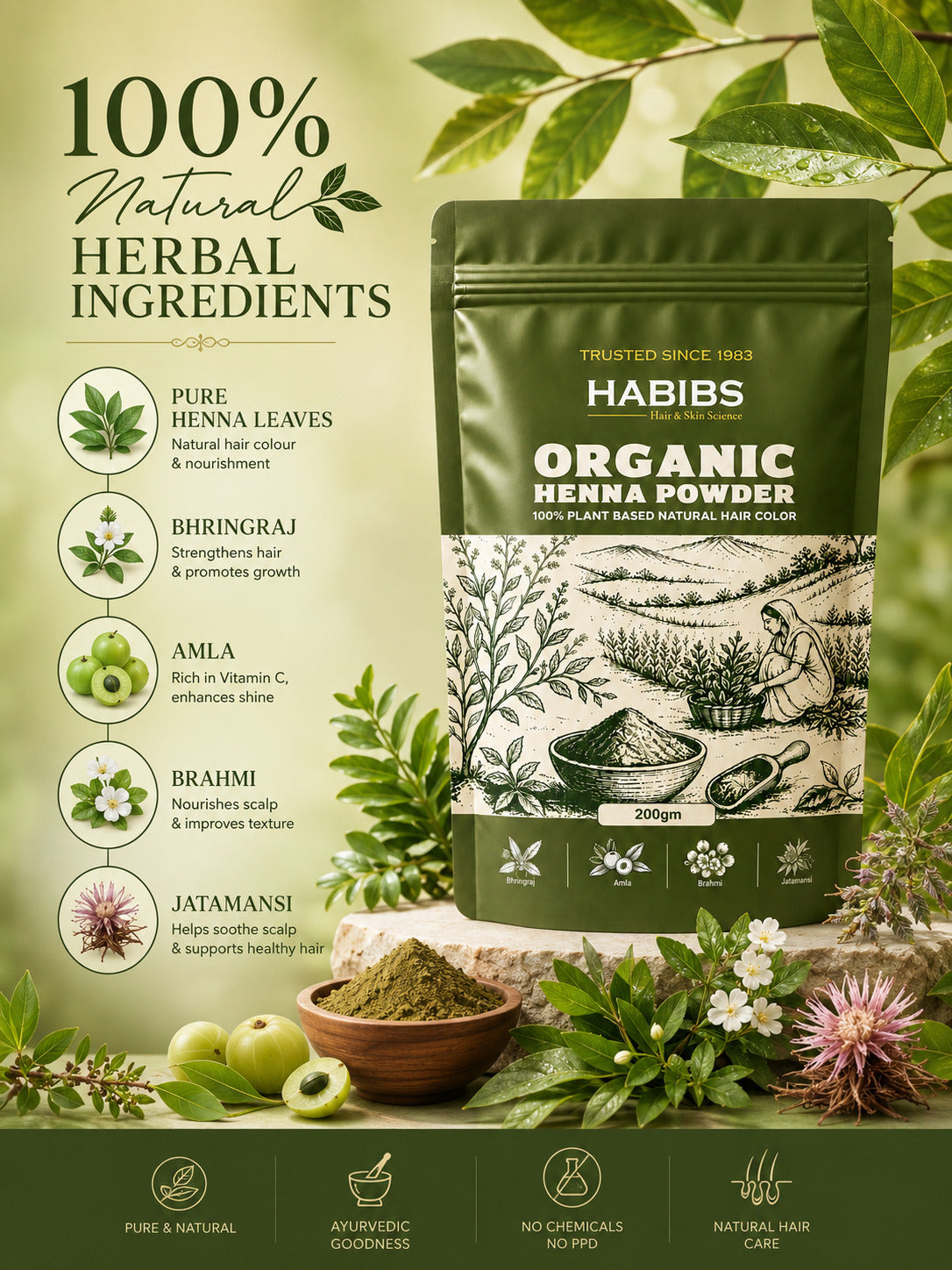 Natural Henna 200gm