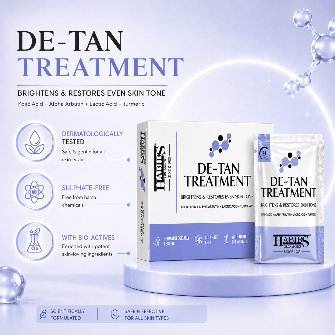 Habibs De-Tan Treatment Kit