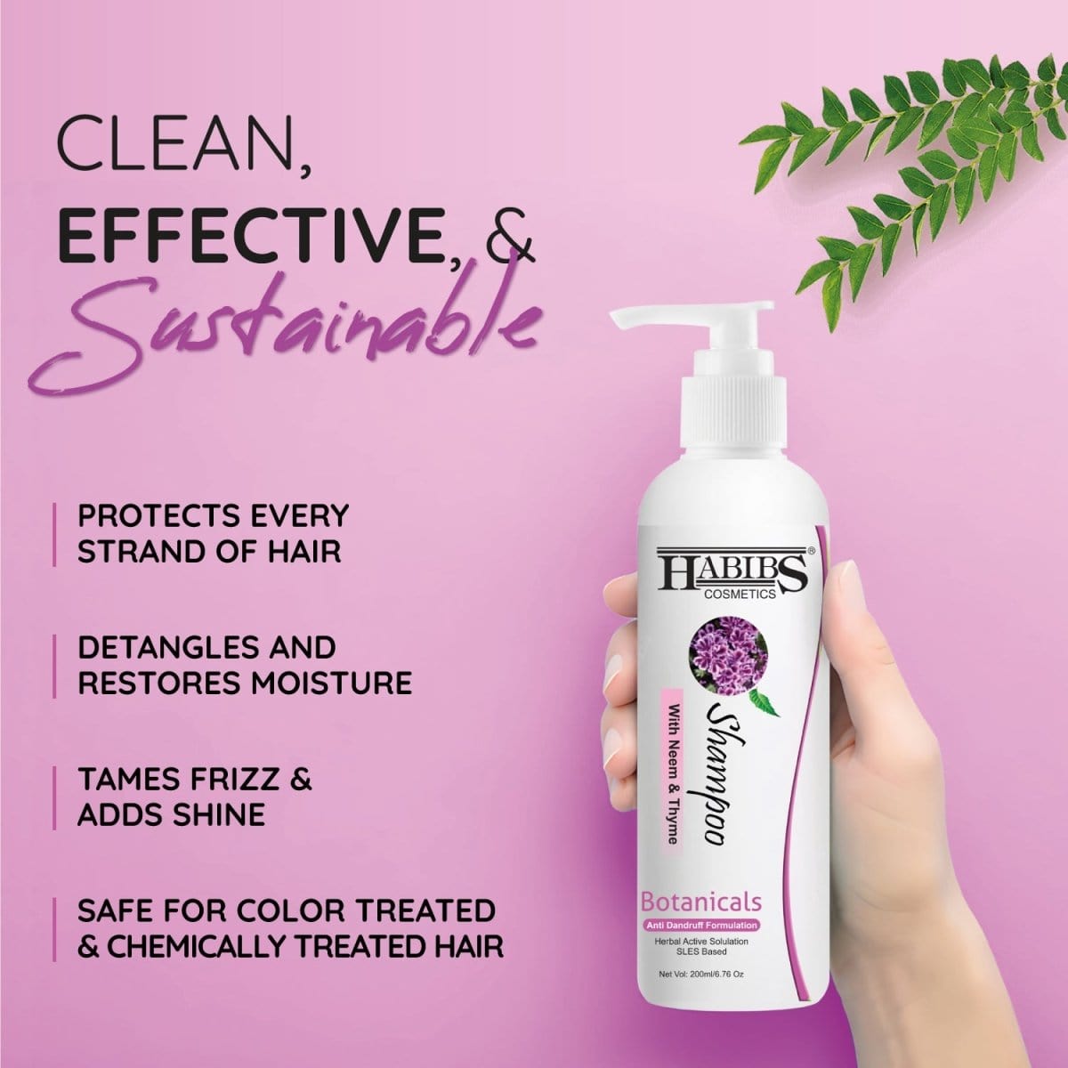 Anti - Dandruff Shampoo - Habibs Orgamatics