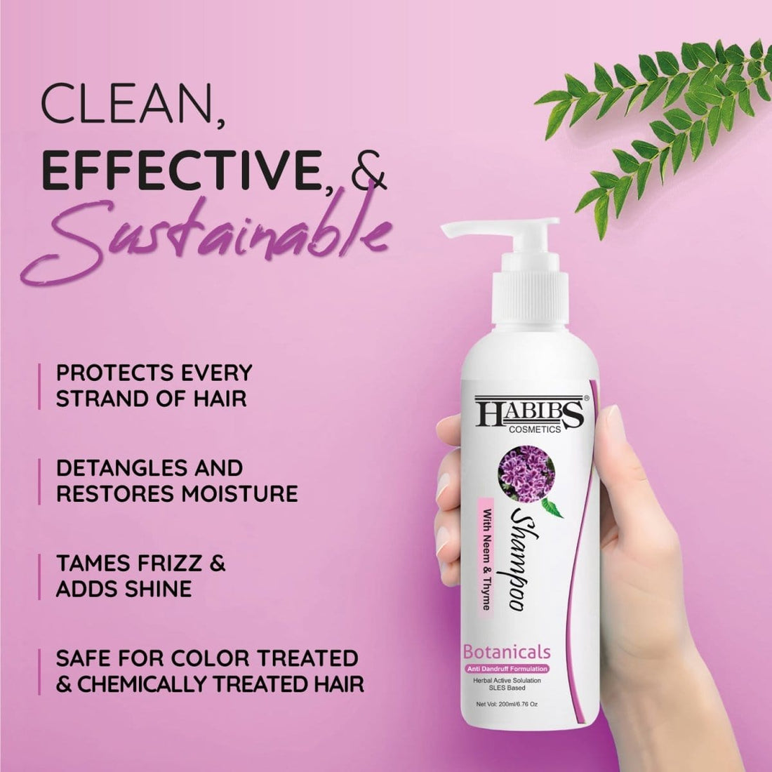 Anti - Dandruff Shampoo - Habibs Orgamatics