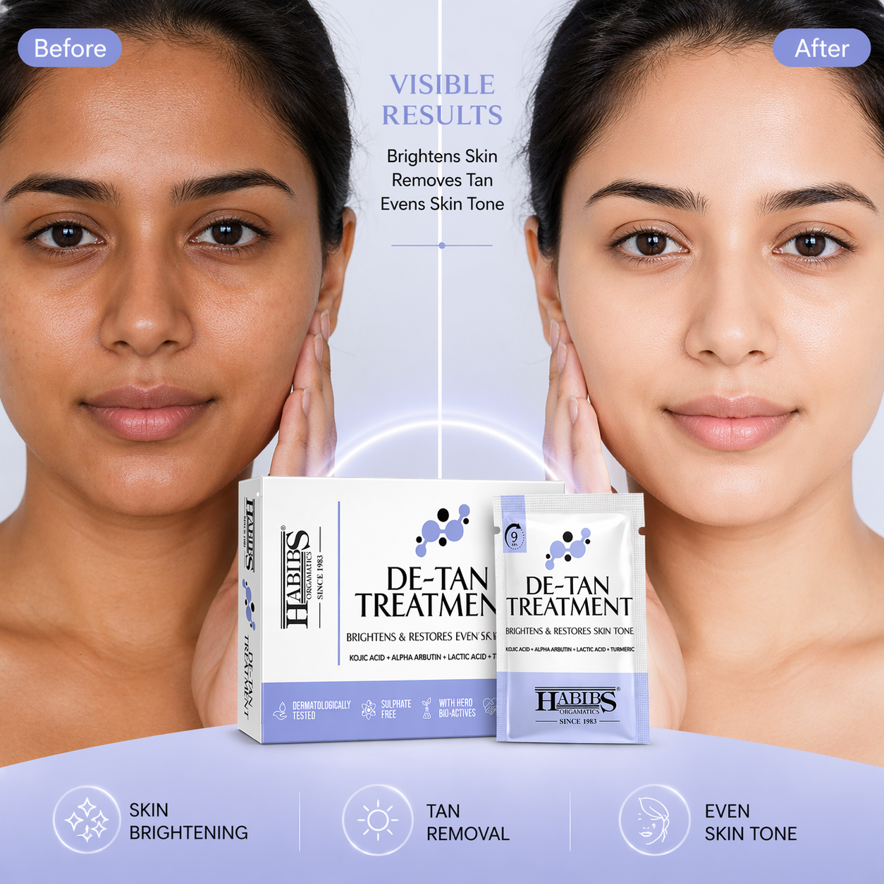 Habibs De-Tan Treatment Kit