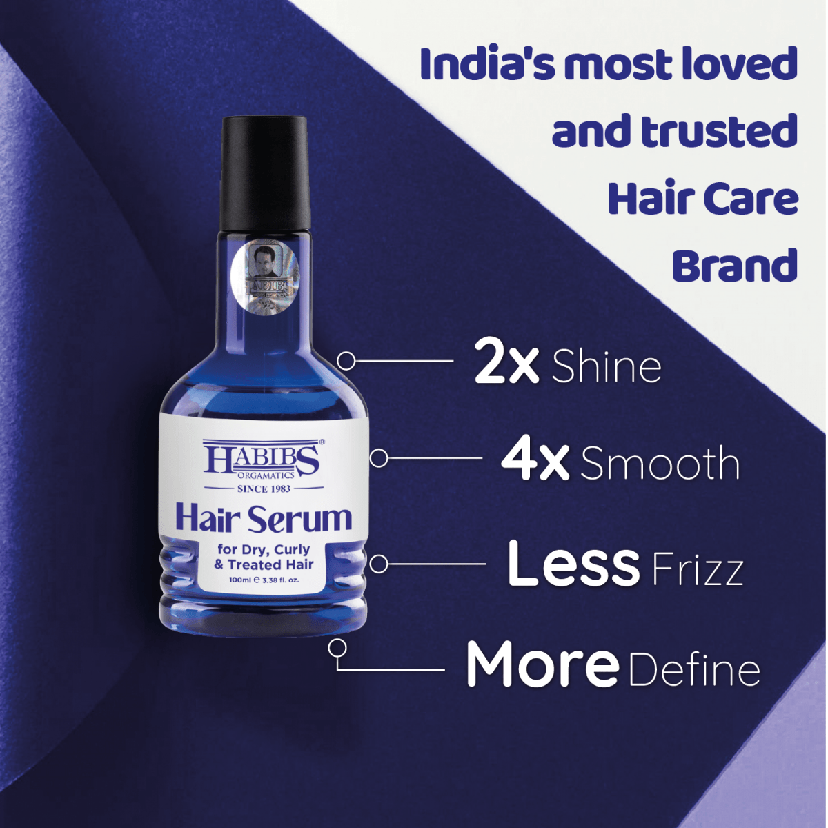 Hair Serum 100ml - Habibs Orgamatics