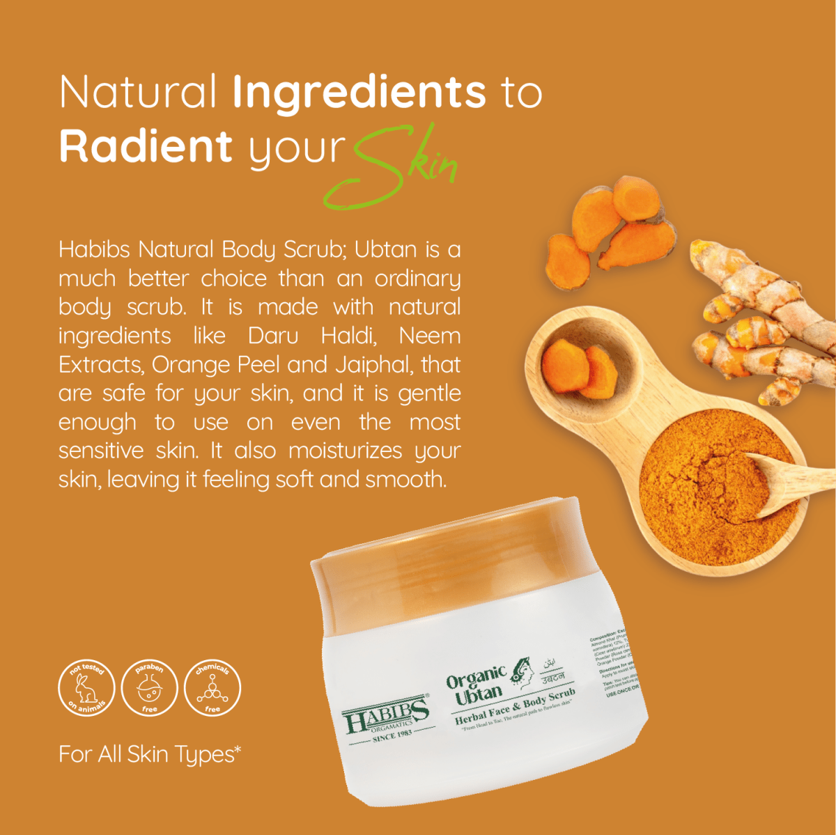 Ubtan - Habibs Orgamatics