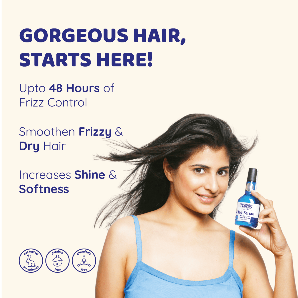 Hair Serum 100ml - Habibs Orgamatics