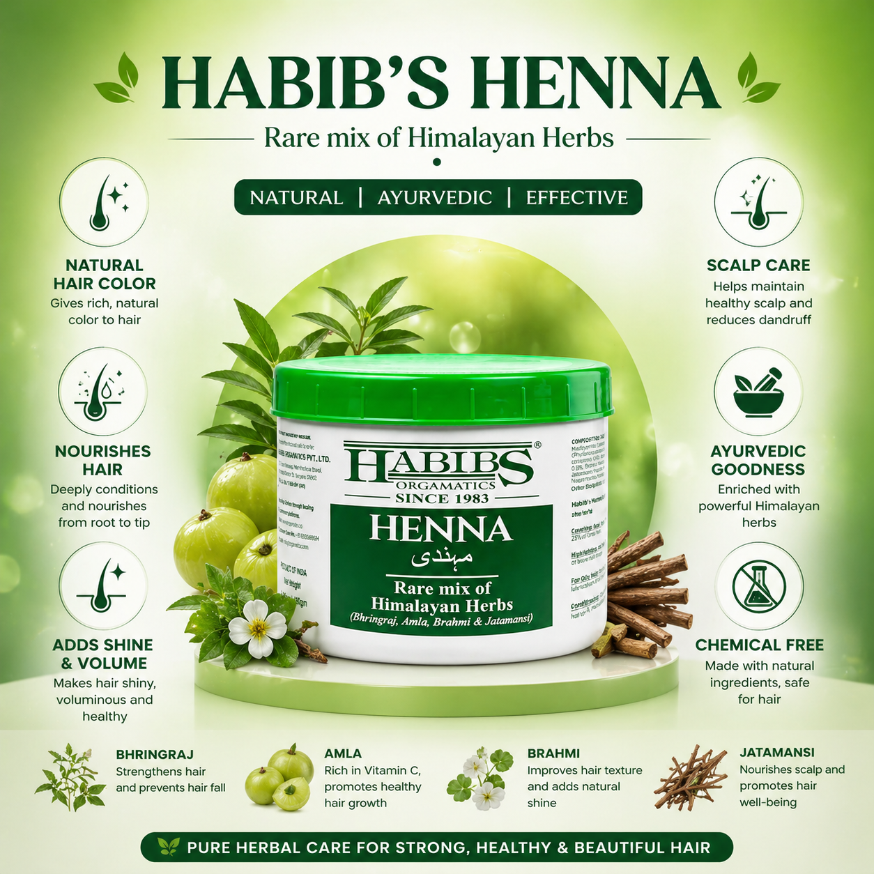 Natural Henna 180gm