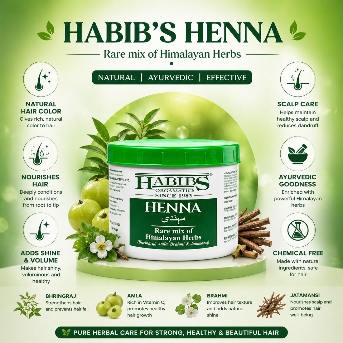 Natural Henna 180gm
