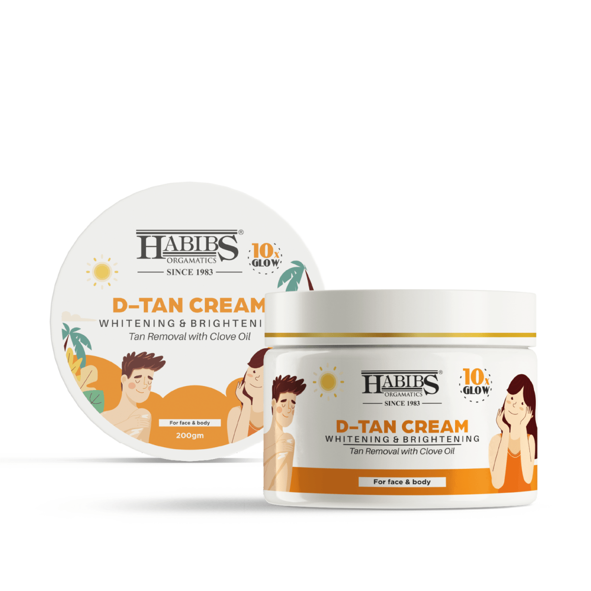 D Tan Cream - Habibs Orgamatics
