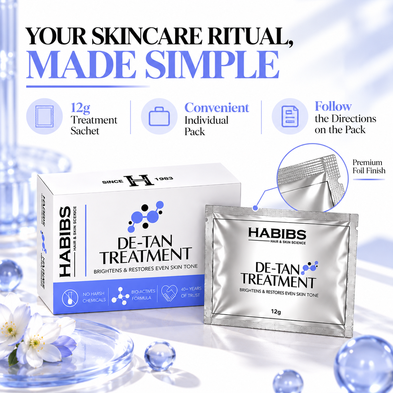 Habibs De-Tan Treatment Kit