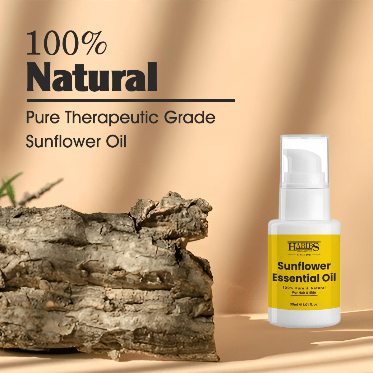 Sunflower Essential Oil - Habibs Orgamatics