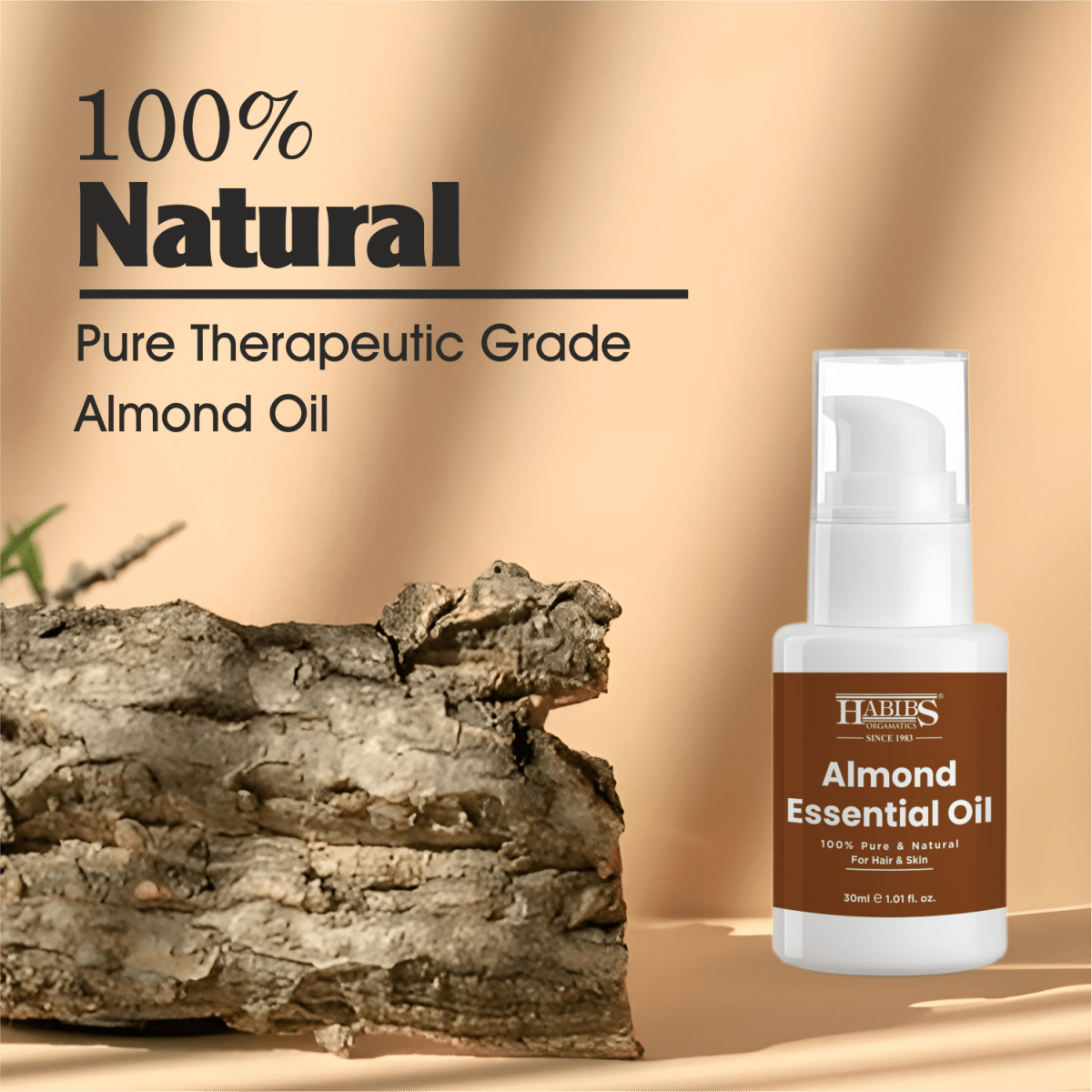 Almond Essential Oil - Habibs Orgamatics