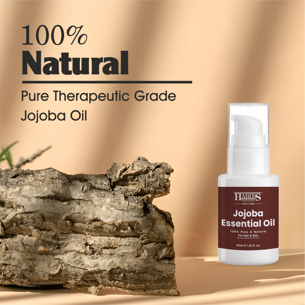 Jojoba Essential Oil - Habibs Orgamatics