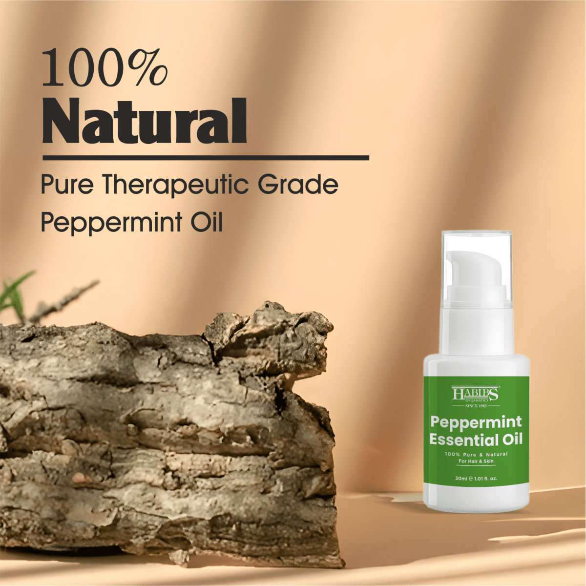 Peppermint Essential Oil - Habibs Orgamatics