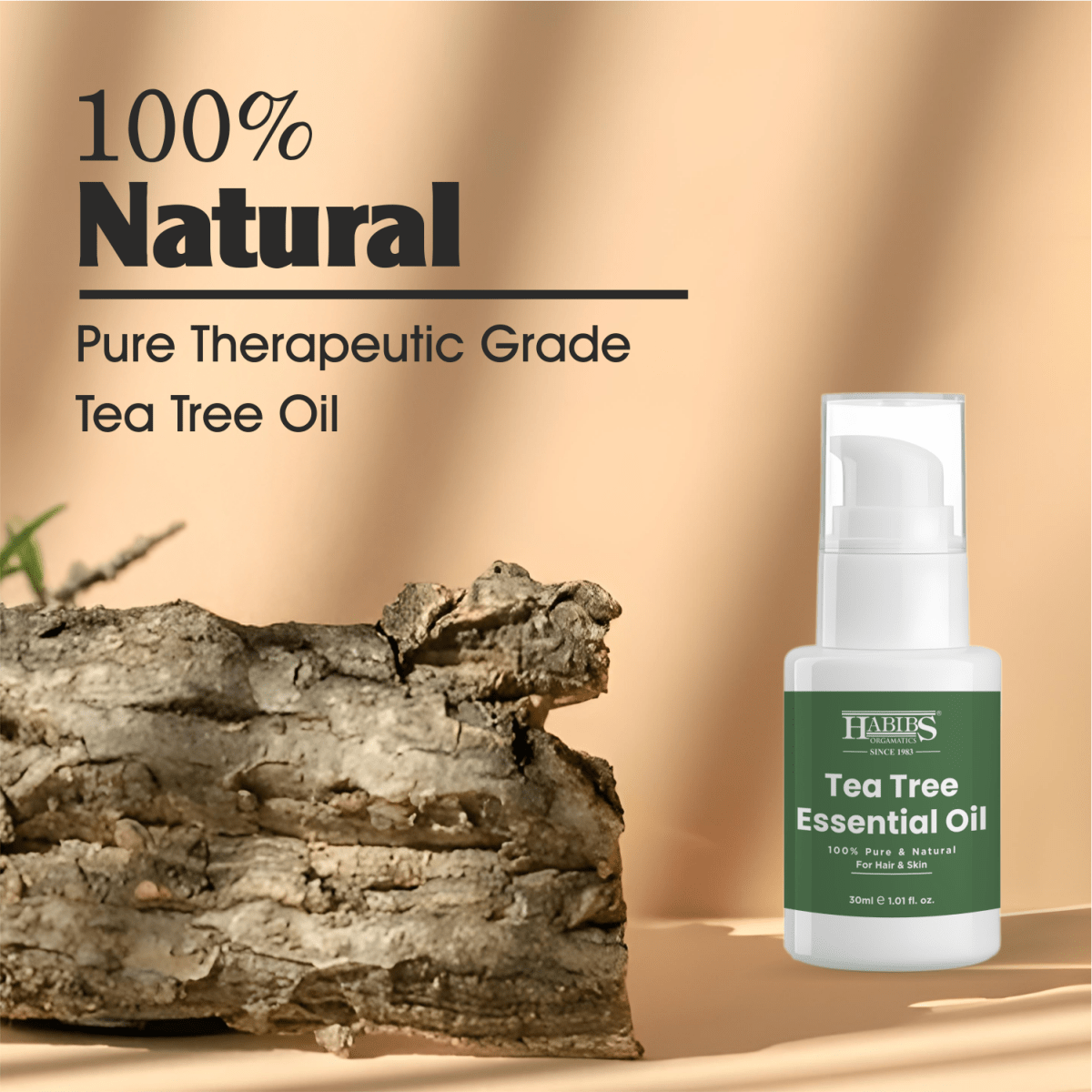 Tea Tree Essential Oil - Habibs Orgamatics
