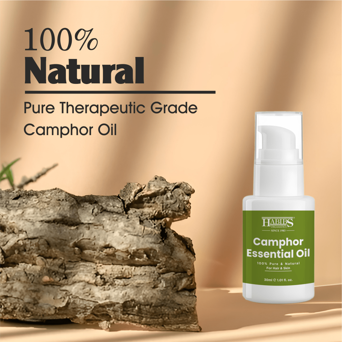 Camphor Essential Oil - Habibs Orgamatics