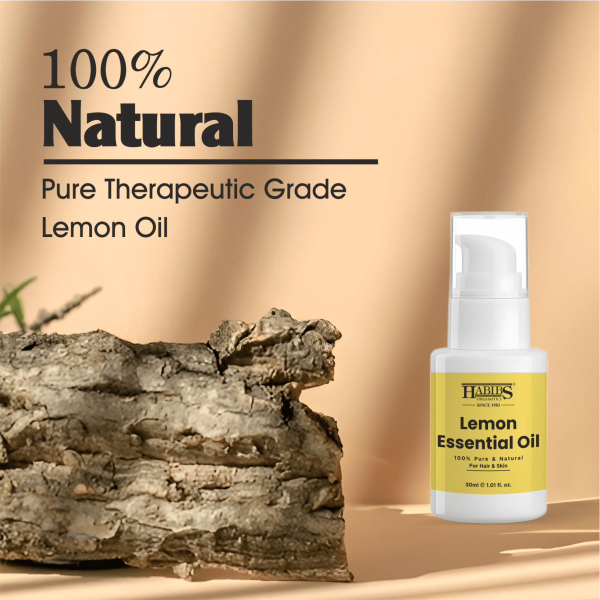 Lemon Essential Oil - Habibs Orgamatics