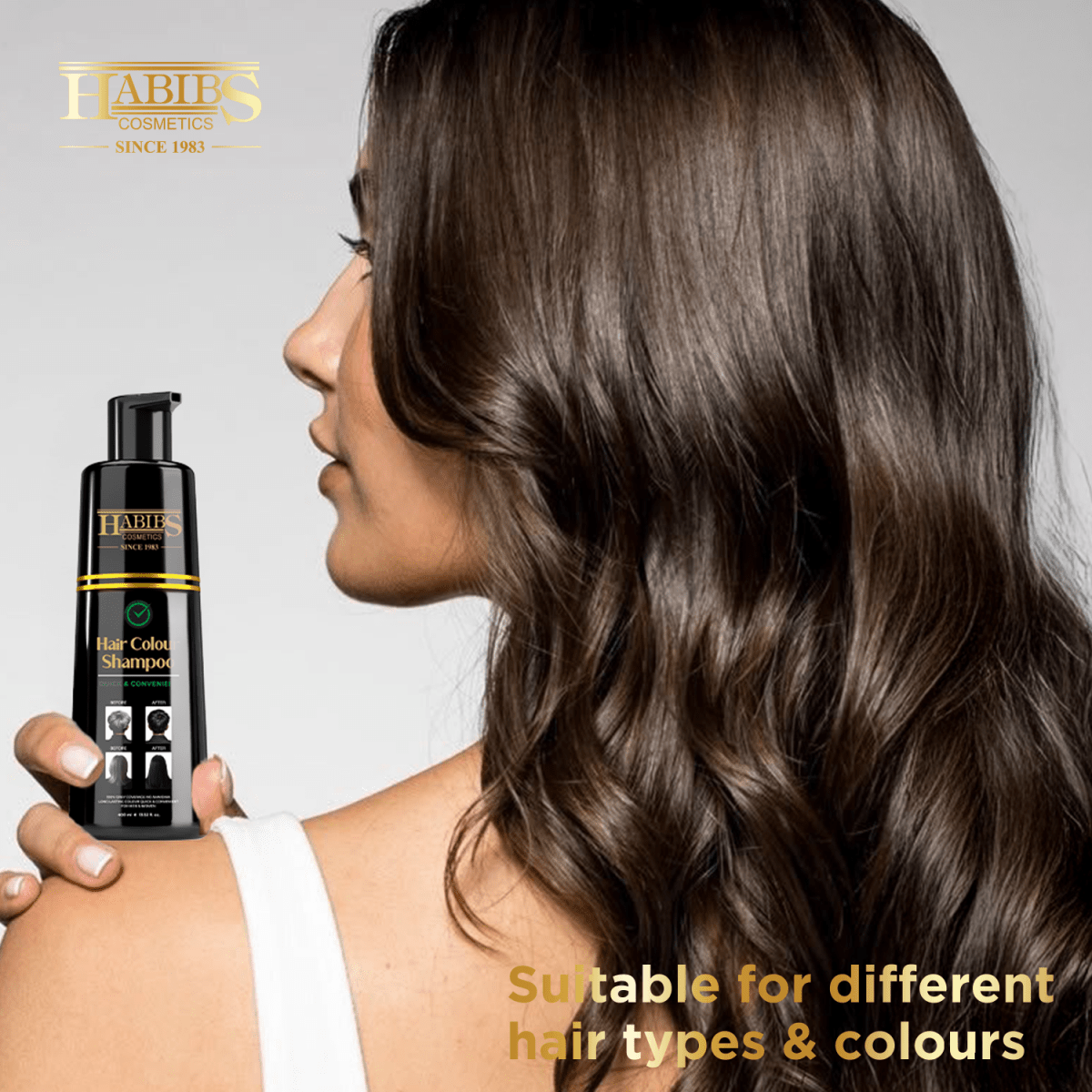 Hair Color Shampoo - Habibs Orgamatics