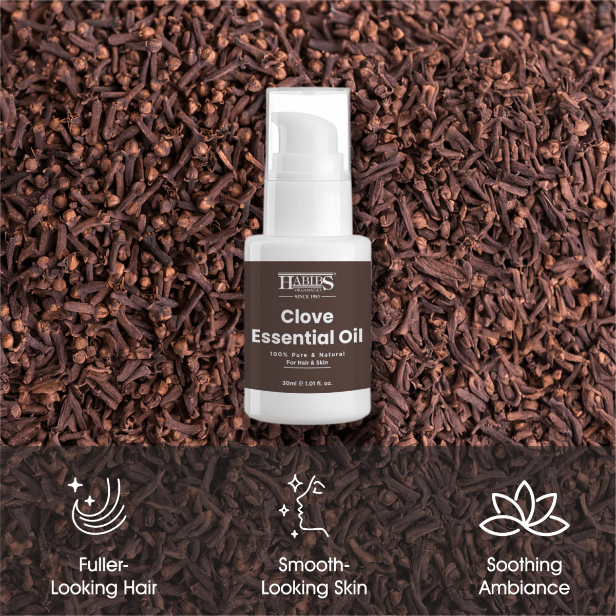 Clove Essential Oil - Habibs Orgamatics